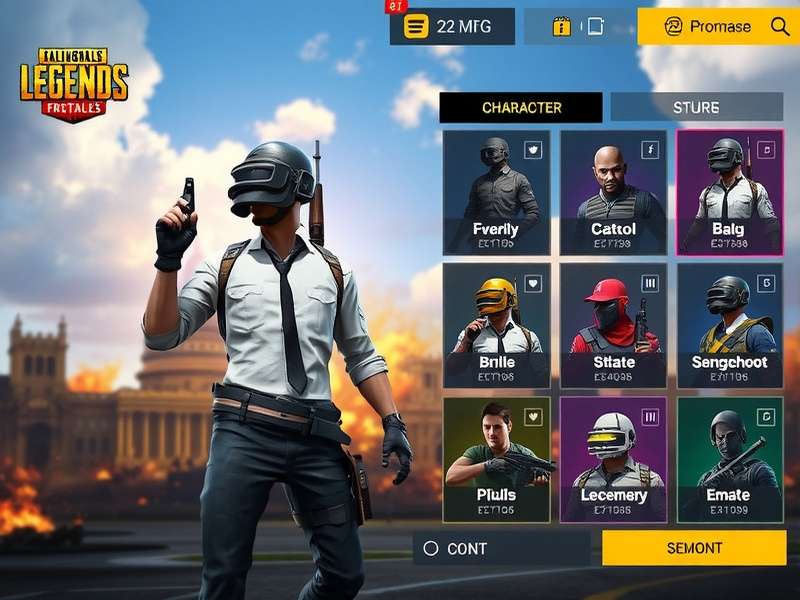 PUBG Legend Epic Battles Character Customization
